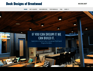 brentwooddeckdesigns.com screenshot