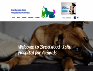 brentwoodislipvet.com screenshot