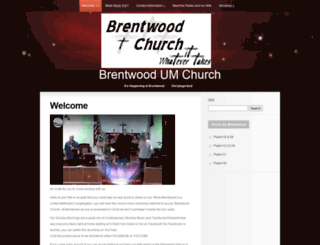 brentwoodumchurch.org screenshot