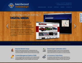brentwoodwebdesign.co.uk screenshot