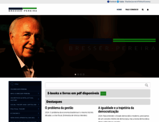 bresserpereira.org.br screenshot