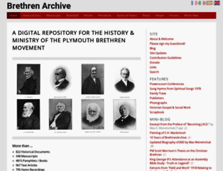 brethrenarchive.org screenshot