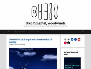 bretpimentel.com screenshot