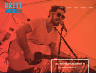 brettmitchellmusic.com screenshot