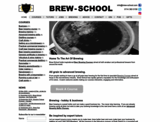 brew-school.com screenshot