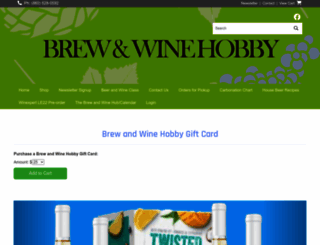 brew-wine.com screenshot