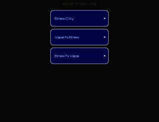brewcityvape.com screenshot