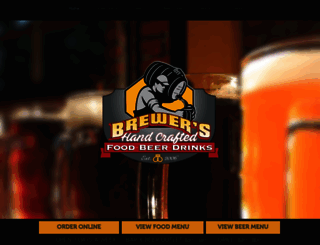 brewersbarandgrill.com screenshot