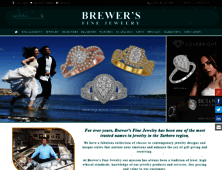 brewersfinejewelry.com screenshot