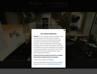 brewexpress.com screenshot