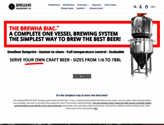 brewhaequipment.com screenshot