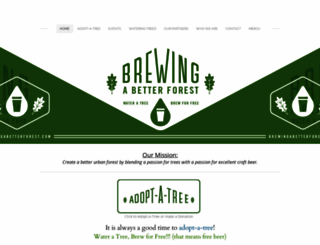 brewingabetterforest.com screenshot