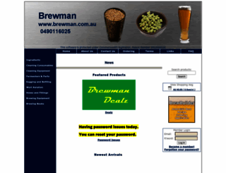 brewman.com.au screenshot