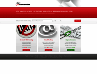 brewshopcoffee.com screenshot