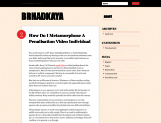 brhadkaya.wordpress.com screenshot