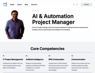 brianbarela.com screenshot