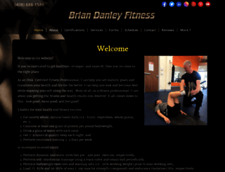 briandanleyfitness.com screenshot