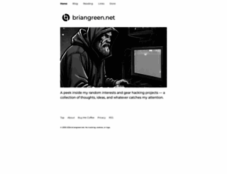 briangreen.net screenshot