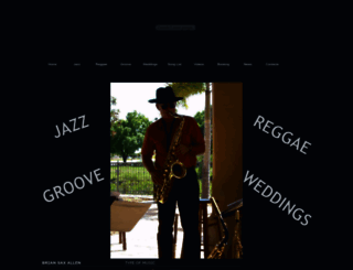 briansaxallen.com screenshot