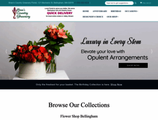 brianscountrygreenery.com screenshot