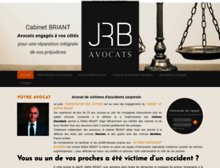 briant-avocat.fr screenshot