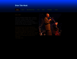 briantatemusic.com screenshot