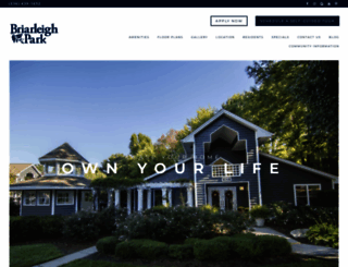 briarleighpark.com screenshot