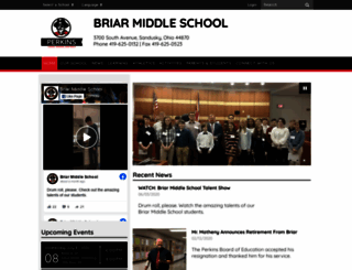 briarmiddle.org screenshot