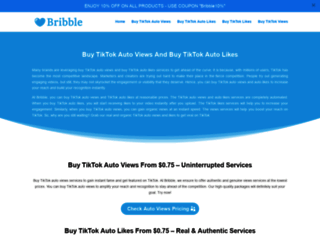 bribble.com screenshot
