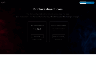 bricinvestment.com screenshot