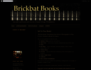brickbatbooks.blogspot.com screenshot