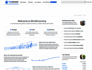 brickeconomy.com screenshot