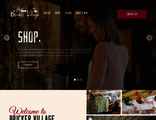 brickervillehouseshops.com screenshot