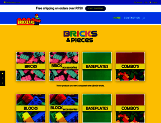 brickland.co.za screenshot