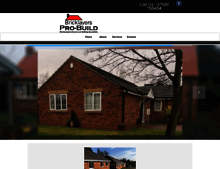 bricklayers-probuild.co.uk screenshot