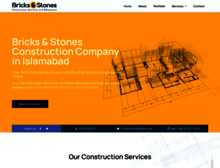 bricksandstones.pk screenshot