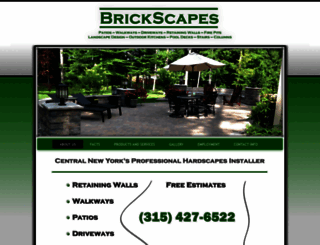 brickscapescny.com screenshot