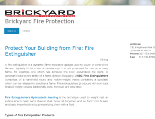 brickyardfire.jimdo.com screenshot