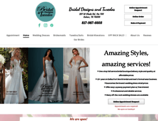 bridaldesigns.com screenshot