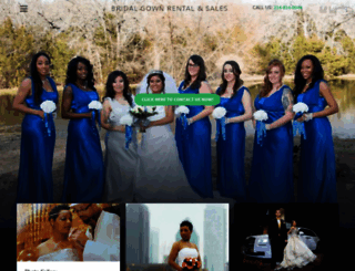 bridalgownrentalandsales.com screenshot