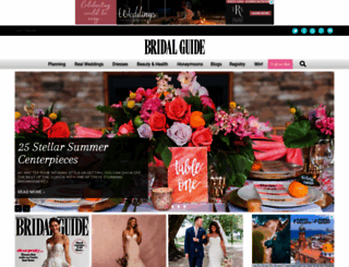 bridalguide.com screenshot