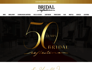 bridalreflections.com screenshot