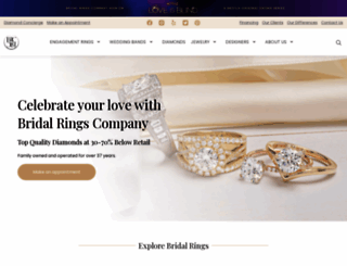 bridalrings.com screenshot