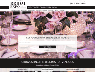 bridalshowexpo.com screenshot