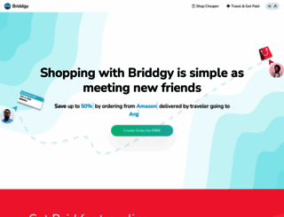 briddgy.com screenshot