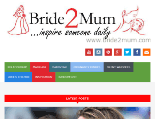 bride2mum.com screenshot