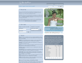 brideplan.com screenshot