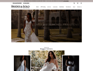 bridesbysolo.co.uk screenshot