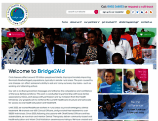 bridge2aid.org screenshot