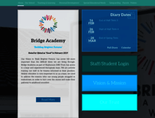bridgeacademy.org.uk screenshot